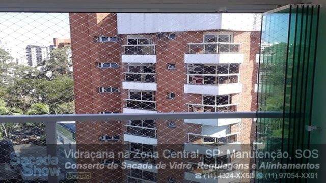 SOS Manutenção Conserto de Sacada de Vidro Ponte Pequena