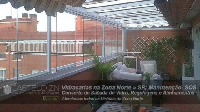 Manutenção de Sacada de Vidro Conserto SOS Jardim São Miguel Zona Norte São Paulo