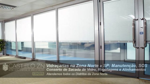 Manutenção de Sacada de Vidro Conserto SOS Jardim Carmen Verônica