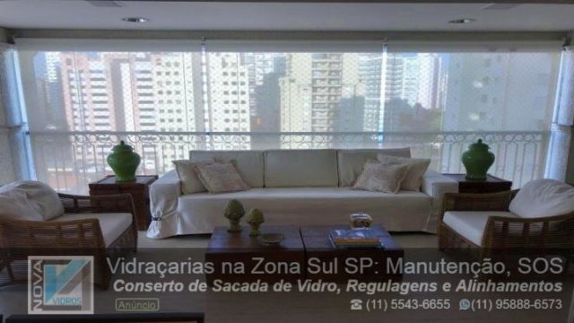 Manutenção Conserto de Sacada de Vidro SOS Jardim Ampliação