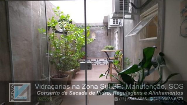 Manutenção » Conserto de Sacada de Vidro » SOS Vila Palmas