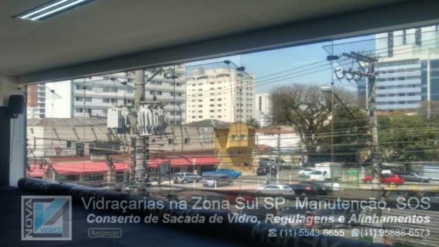 Manutenção Conserto de Sacada de vidro SOS Vila Plana SP